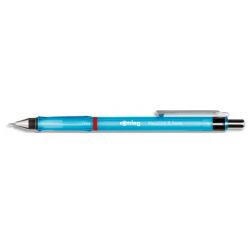 ROTRING Portemine VisuClick à mécanisme à déclic. Largeur de trait 0,7mm. Mine HB. Coloris Bleu