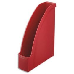 LEITZ Porte revues Leitz Plus - Rouge foncé - H30 x P27,8 cm - Dos 7,8 cm