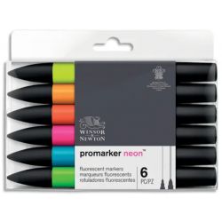 WIN SET 6 NEON MARKER 7061