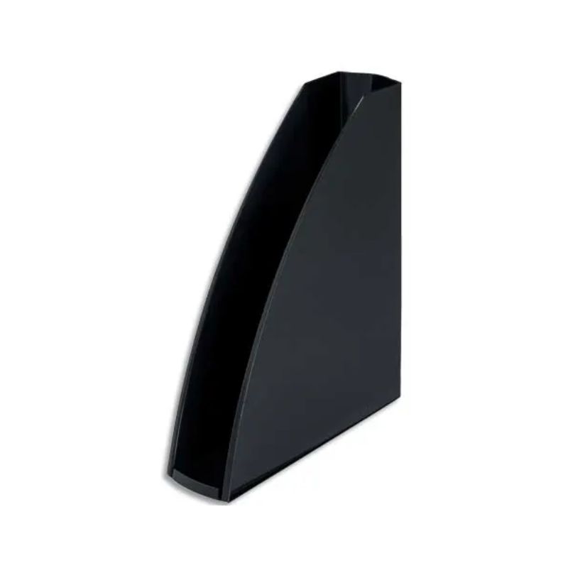 LEITZ Porte-revues A4 RECYCLE. Dimensions : L25,8 x H31,2 x P7,5 cm. Coloris noir.
