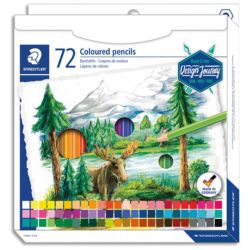 STAEDTLER® 146C Design Journey - Etui carton 72 crayons de couleur assortis