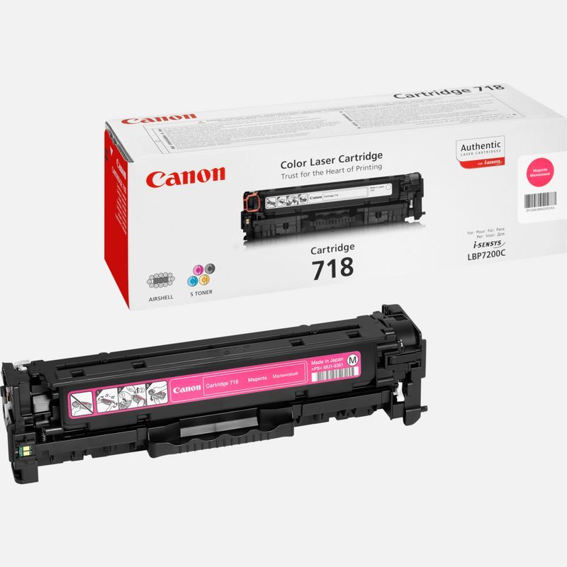 CANON Cartouche toner Magenta Cartridge 718