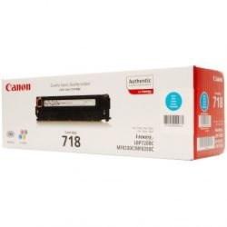 CANON Cartouche toner Cyan Cartridge 718