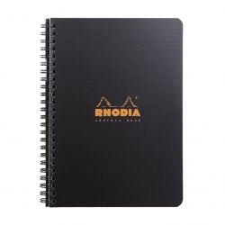 RHODIA Répertoire A5 160 pages coloris noir