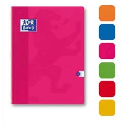 OXFORD Cahier COLORLIFE piqûre 24x32cm 48 pages petits carreaux papier 90g coloris aléatoire