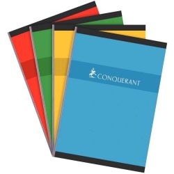 CONQUERANT Cahier format format A4 192 pages 70g petits carreaux 5x5