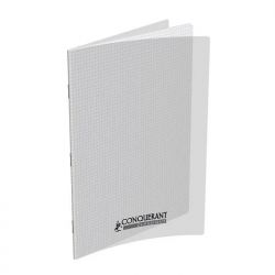 CONQUERANT Cahier piqûre 24x32cm 48 pages 90g grands carreaux Séyès