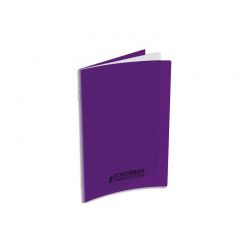 CONQUERANT Cahier format 17x22cm 32 pages 90g grands carreaux Séyès coloris violet