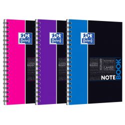 OXFORD Notebook 160 pages petits carreaux (technologie réglure SCRIBZEE) Format B5