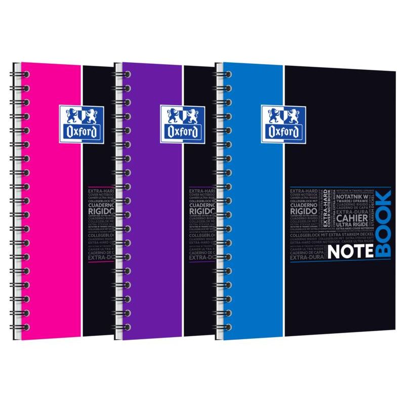 OXFORD Notebook 160 pages petits carreaux (technologie réglure SCRIBZEE) Format B5