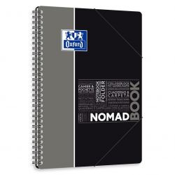 OXFORD Nomadbook 160 pages grands carreaux séyès (technologie réglure SCRIBZEE) Format B5