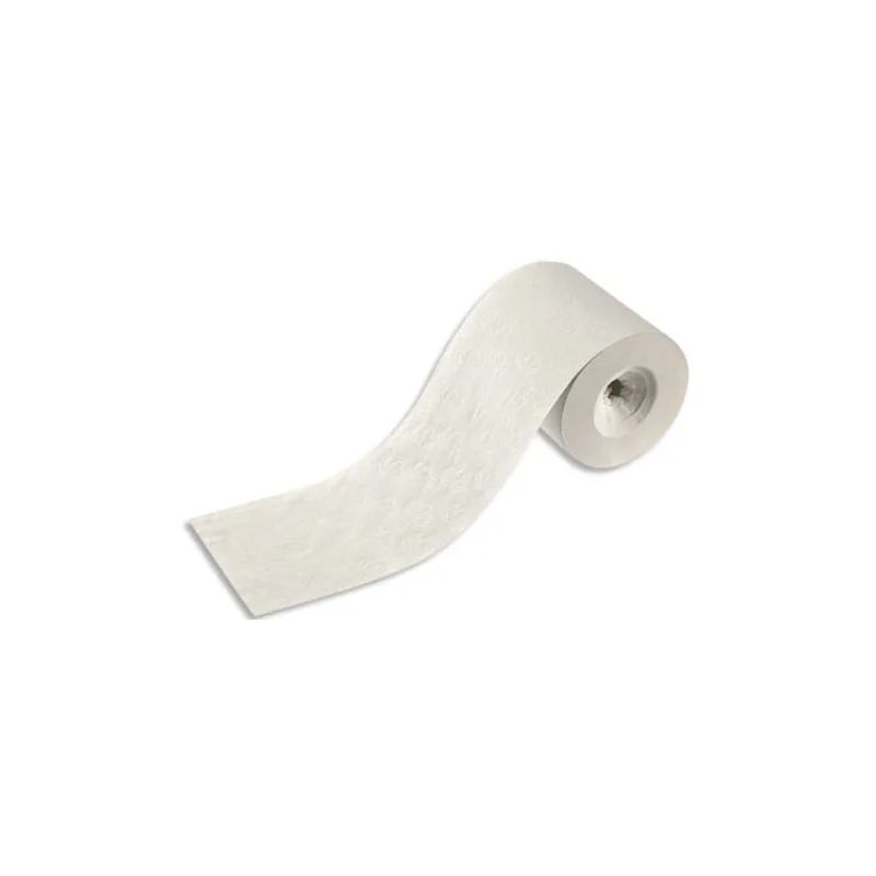 TORK Lot de 6 rouleaux Papier toilette doux sans mandrin 2 plis 450 feuilles pour distributeur Mid-size