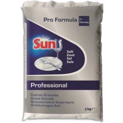 SUN PROFESSIONAL Sachet de 2 Kg Sel régénérant pour lave vaisselle