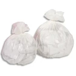 Boîte de 1000 sacs poubelles 20 litres Blanc 10 microns