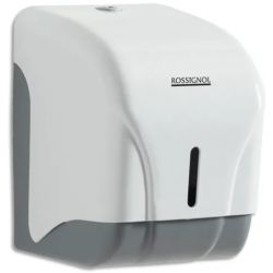 ROSSIGNOL Distributeur papier toilette OLEANE pour papier à plat ou rouleau