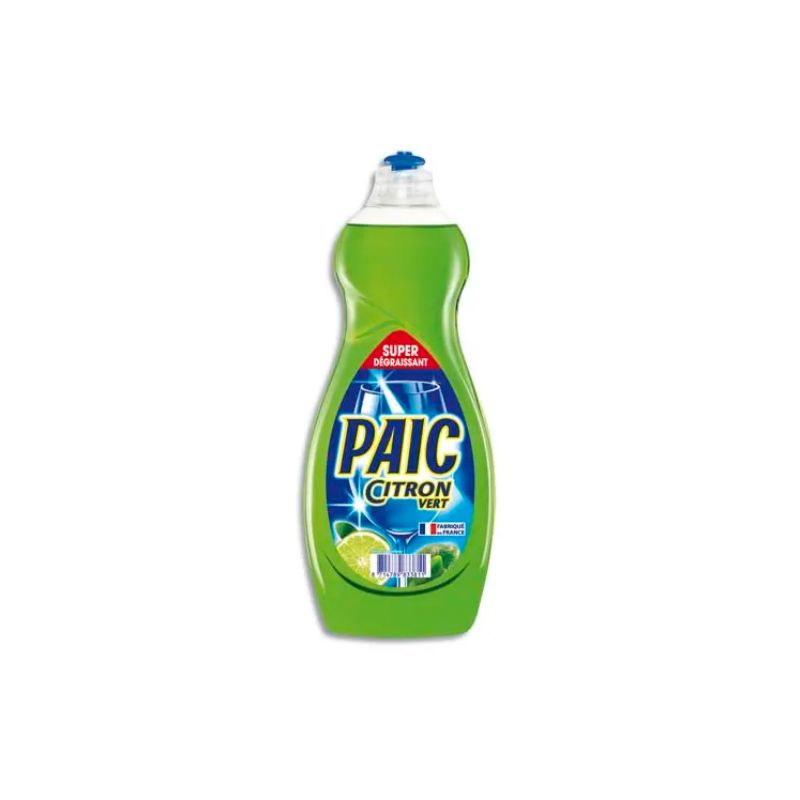  PAIC CITRON Flacon de 750 ml de iquide vaisselle main parfumé citron Vert