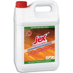 JEX PROFESSIONNEL Entretien parquets vitrifiés stratifiés 5 litres