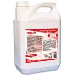 HYGIENE Bidon de 5 Litres Nettoyant pour les vitres et surfaces modernes bleu, dégraisse et nettoye