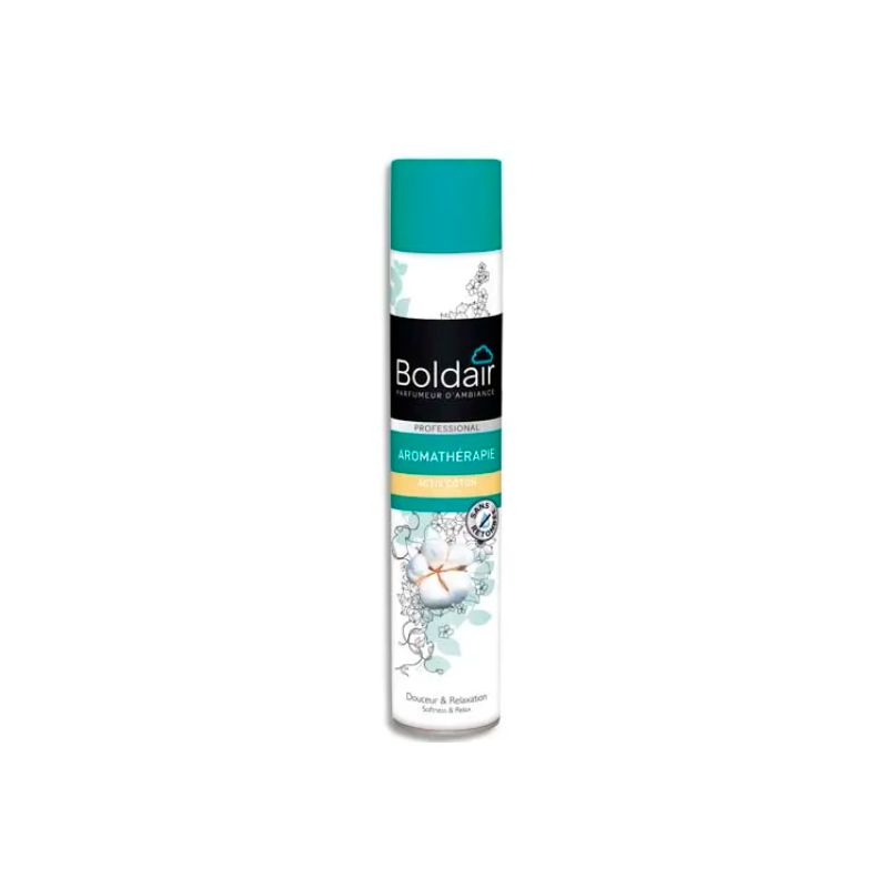 BOLDAIR Désodorisant d'atmosphère Activ 500 ml parfum Activ Fleurs de coton Professional