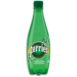 PERRIER Bouteille plastique d'eau pétillante 50 cl minérale