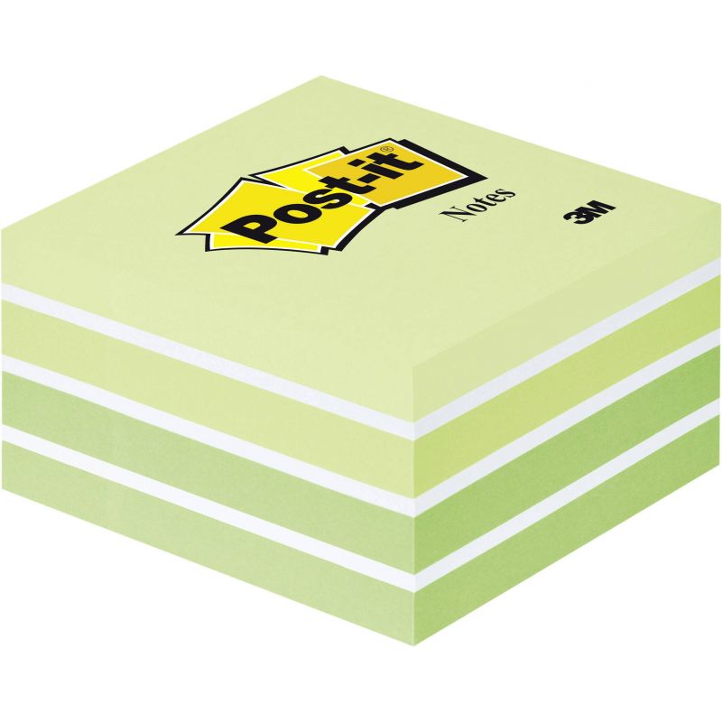 POST-IT rêve Intense coloris vert 450 feuilles 76 x 76 mm