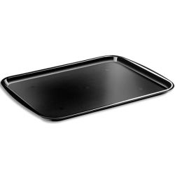 CEP Plateau rectangulaire Noire Take A Break, en Polycarbonate avec décors, L53,2 x H2 x P37,2 cm