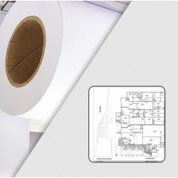 Papier extra blanc 80g/m² supérieur - 1,067 x 50 m - EVOLUTION