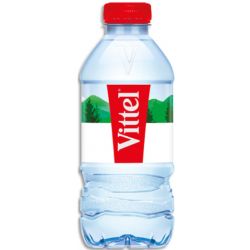 VITTEL Bouteille plastique d'eau de 33 cl