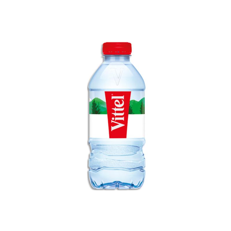 VITTEL Bouteille plastique d'eau de 33 cl