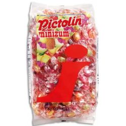 Minizum Sachet d'1Kg de Bonbons d'accueil parfum Exotique