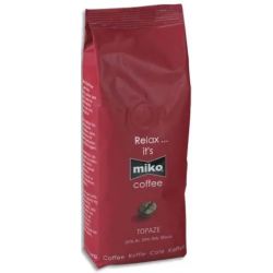 MIKO CAFE Paquet de 1kg de café moulu Topaze composé de 70% de Robusta et de 30% d'Arabica