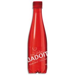 BADOIT Rouge Bouteille plastique d'eau pétillante 50 cl minérale