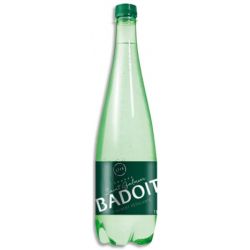 BADOIT Bouteille plastique d'eau pétillante 1 litre minérale