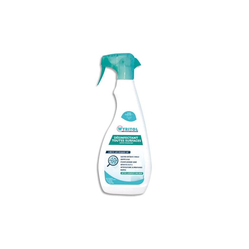  WYRITOL Spray 750ml nettoyant désinfectant toutes surfaces
