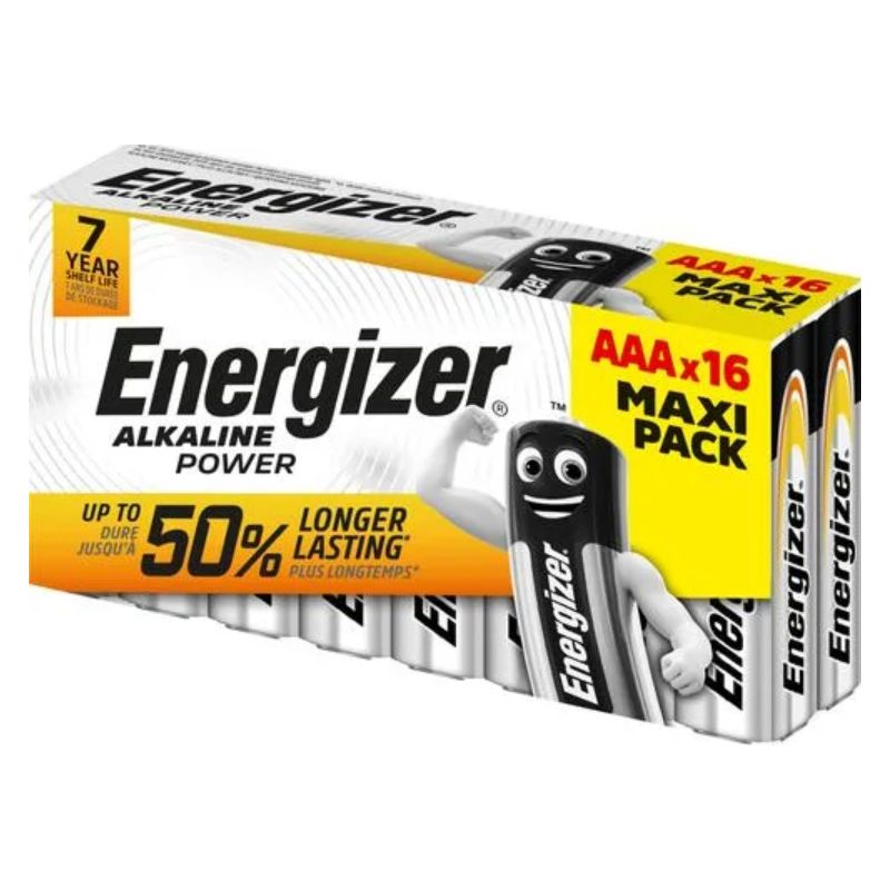  ENERGIZER Pile Power Family pack de 16 piles AAA