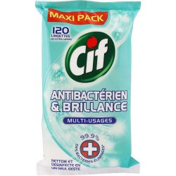 CIF : lingettes multi-usages désinfectantes