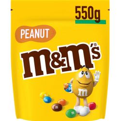 M&M's : Cacahuètes enrobées de chocolat 550g