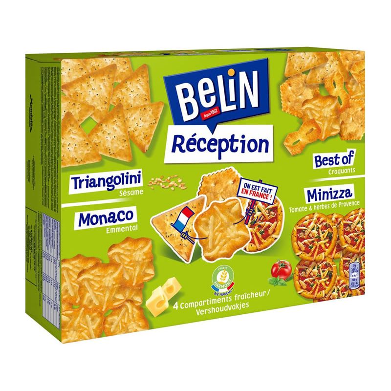 Belin : Réception - Assortiment de crackers