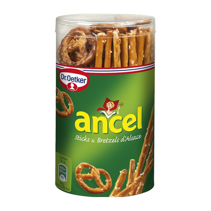 ANCEL : Assortiment de sticks et bretzels 