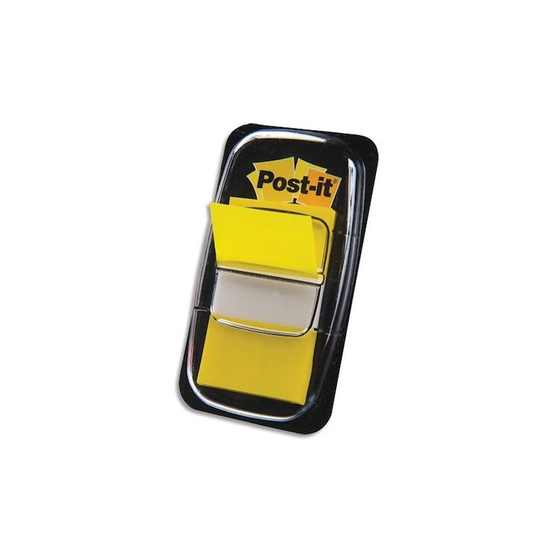 POST-IT Set de 50 marque-pages souples, coloris Jaune