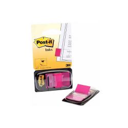 POST-IT Set de 50 marque-pages souples, coloris Rose vif