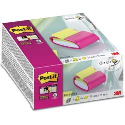 Super Sticky Notes Couleur Pastel 7,6x7,6cm 6x90 Feuilles