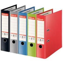 ESSELTE Classeur à levier Plus Maxi Vivida, A4+, 8 cm, PP, assorti de couleurs