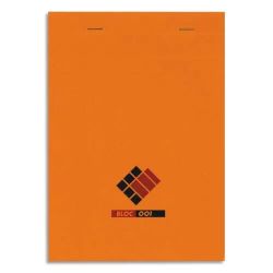 HAMELIN Bloc bureau format 21 x 29,7 cm (A4) 200 pages quadrillées 5x5 70g