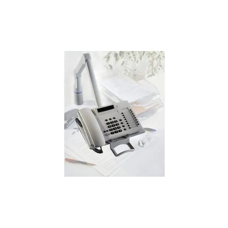 NOVUS Bras téléphone Talkmaster pivotant et articulé Gris Perle 710+0002