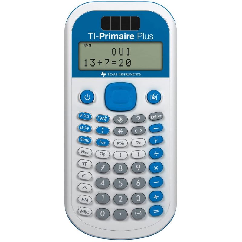 TEXAS INSTRUMENTS Calculatrice primaire/collège TI Primaire Plus