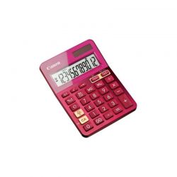 CANON Calculatrice de bureau 12 chiffres LS-123K Rose