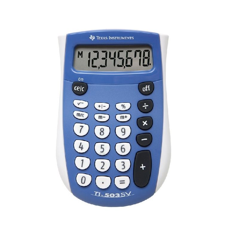 TEXAS INSTRUMENTS Calculatrice de poche TI-503 SV - 503SV/FBL/11E1