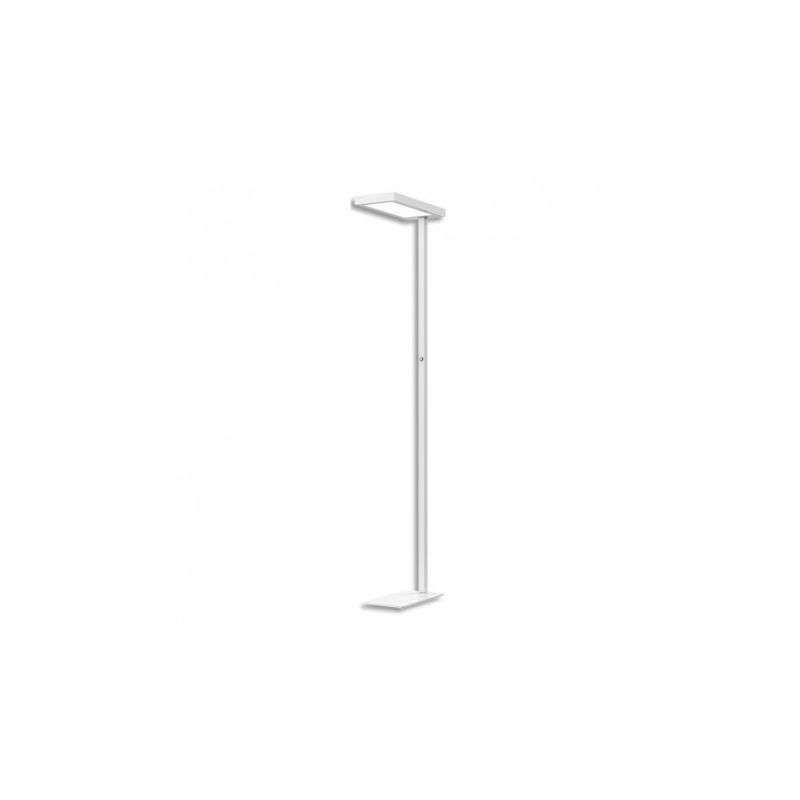 HANSA Lampadaire LED ''LED Jaspis'' avec variateur tactile sur le mât du  luminaire. Blanc