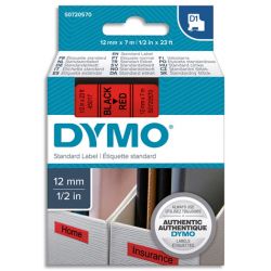 DYM RUBN DYMO D1 12MMX7M N/RGE 45017